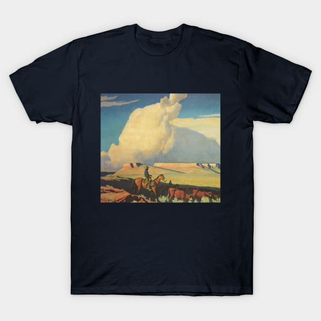 Open Range by Maynard Dixon T-Shirt by MasterpieceCafe